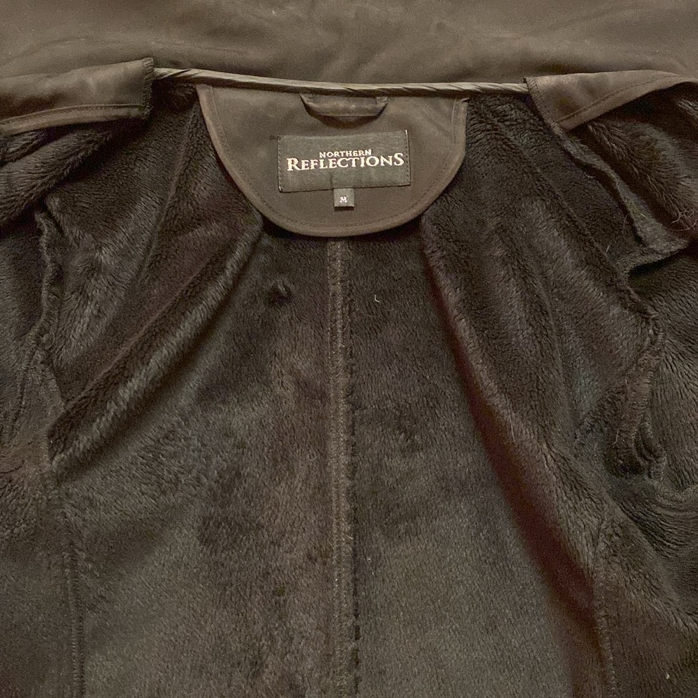 Black stylish coat - Picture 8 of 12